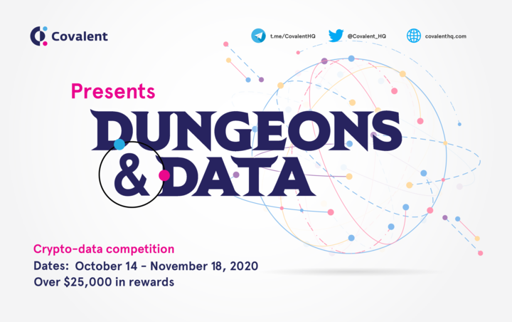 Covalent Launches Crypto-data Challenge 'Dungeons & Data' with over $25,000 in Rewards for Data Scientists, Artists, Writers and Puzzle Solvers!