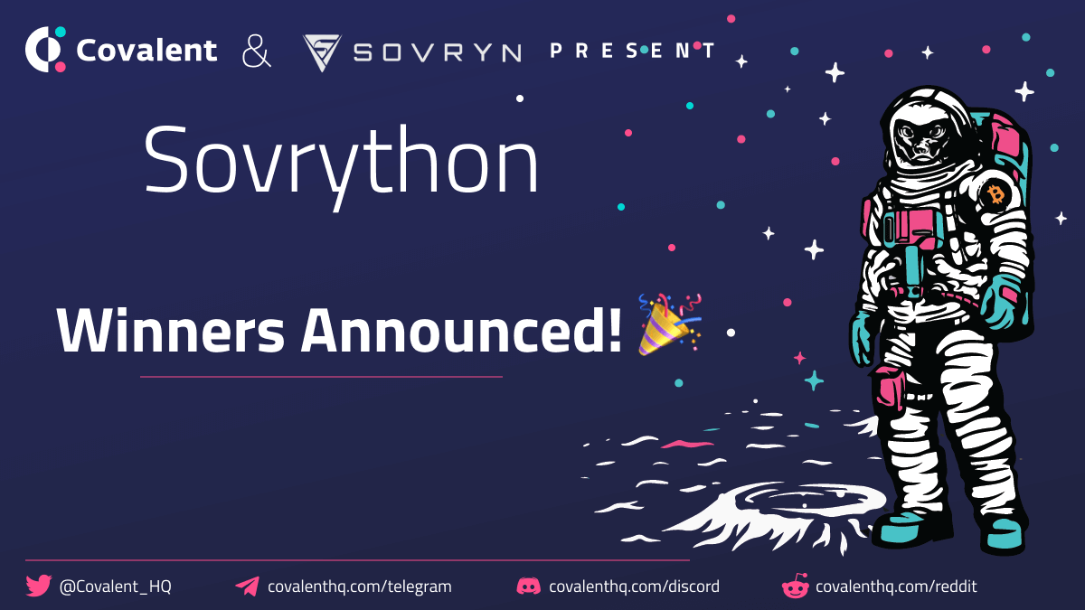 Sovrython - Winners Announced