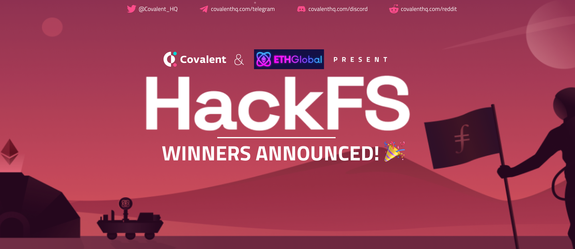 HackFS - Covalent API Winners Announced