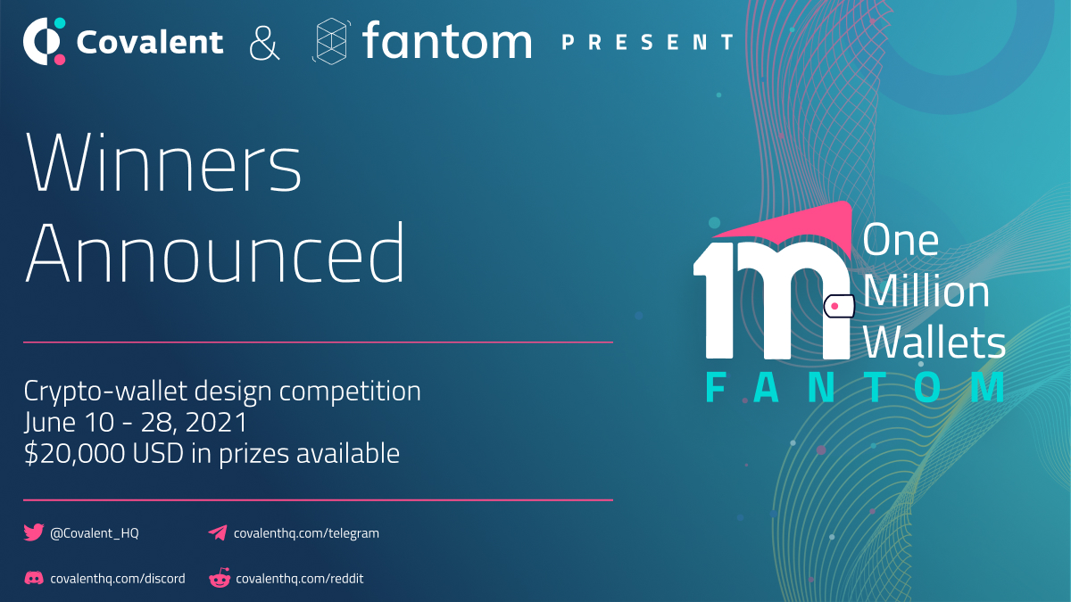 '#OneMillionWallets - Fantom' Winners Announced