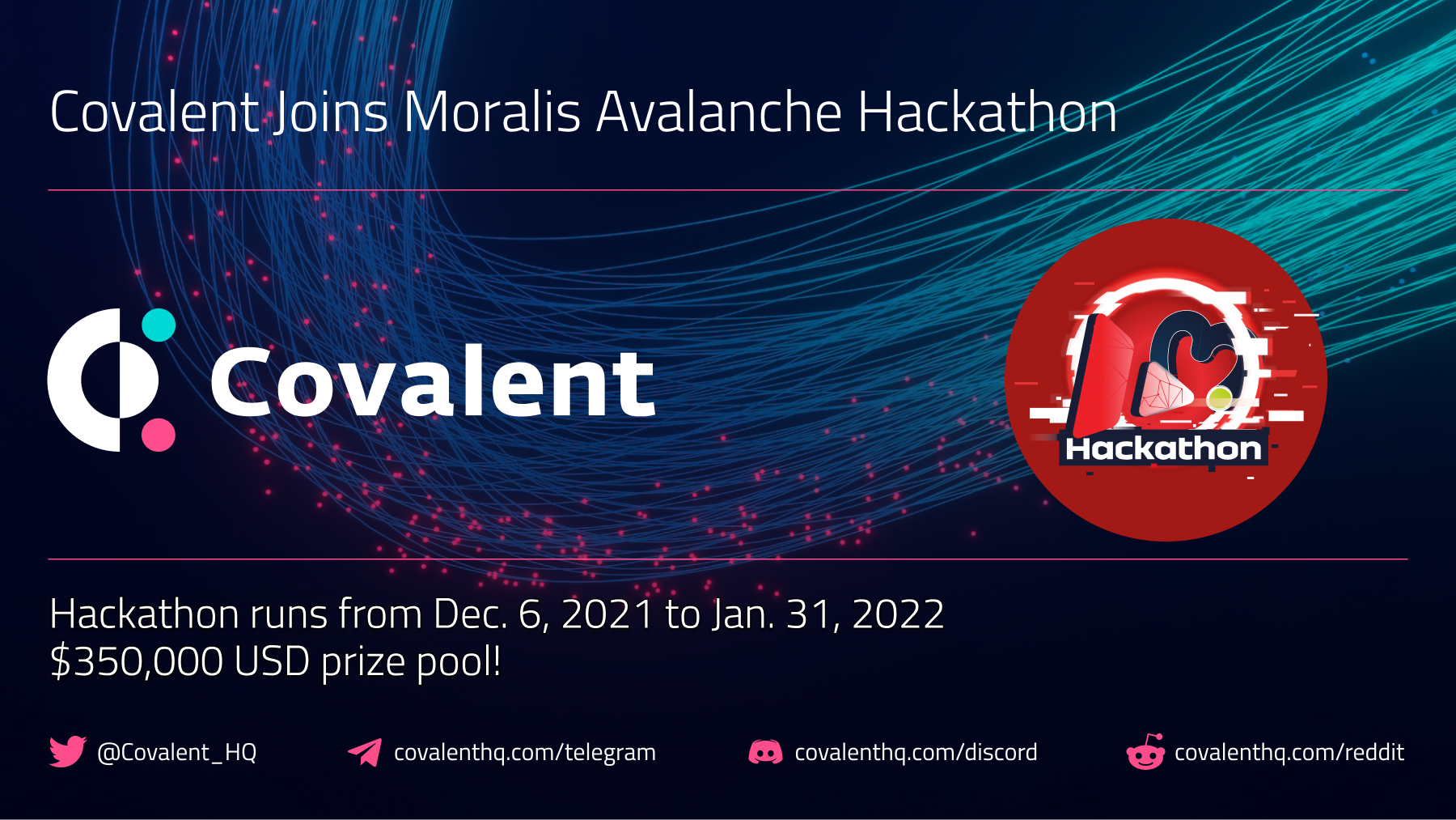 Covalent Joins Moralis Avalanche Hackathon