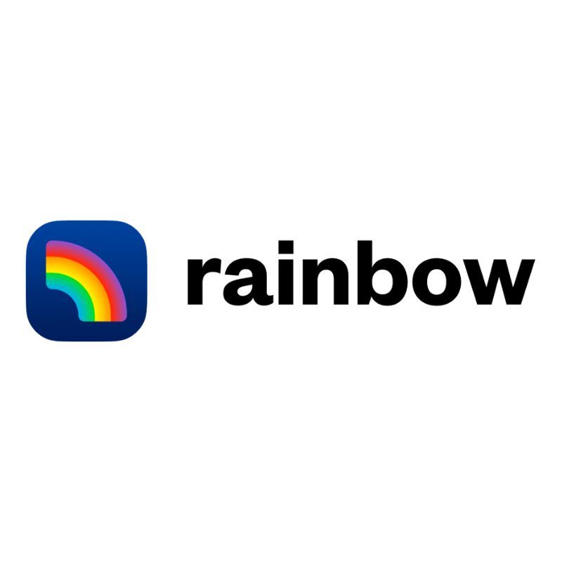 Rainbow wallet logo