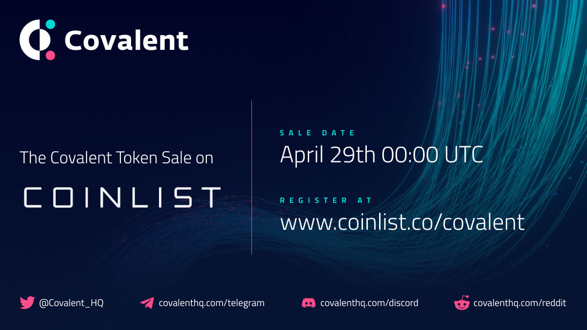 Announcing Covalent’s CQT Community Sale