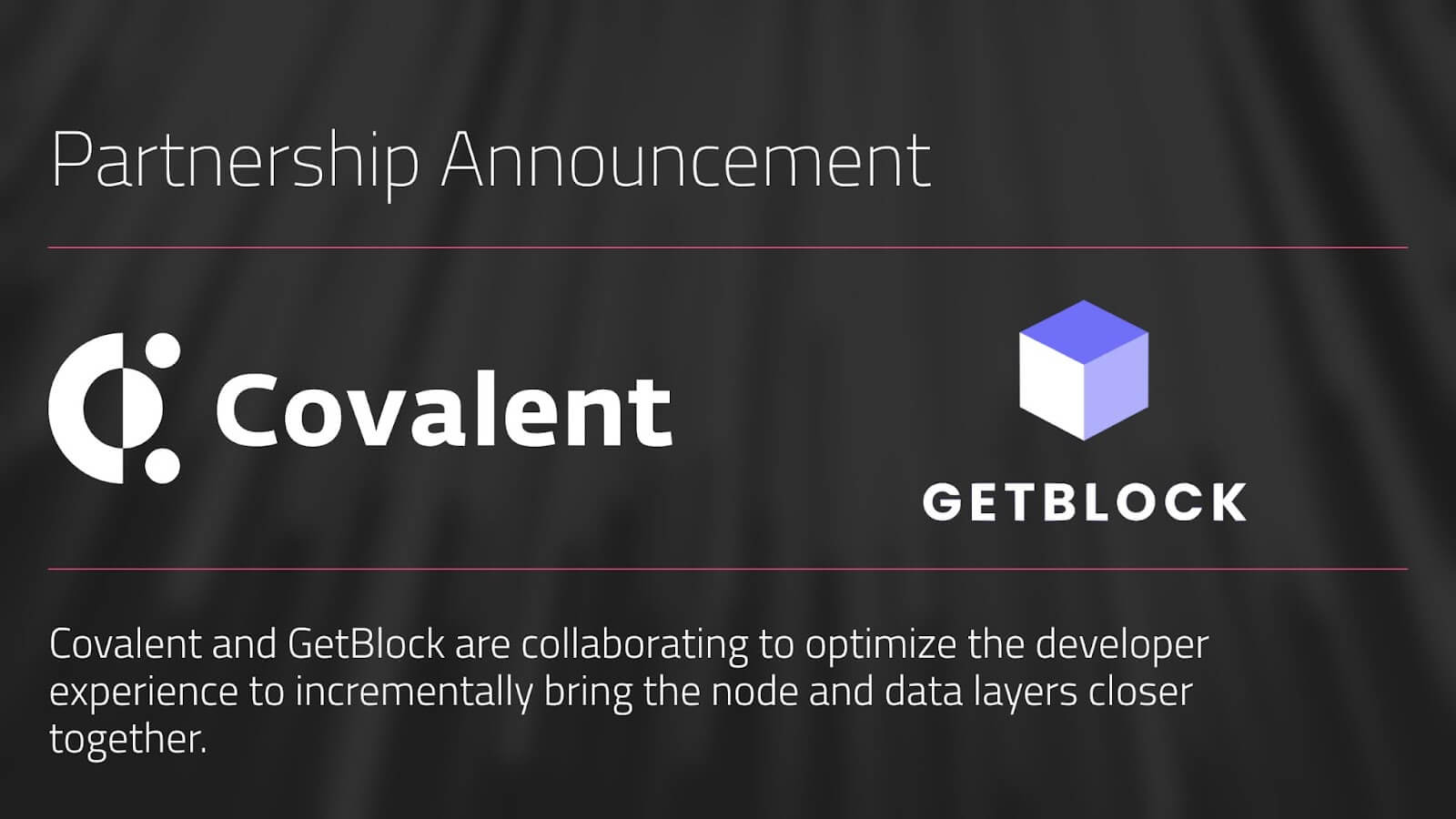 GetBlock and Covalent